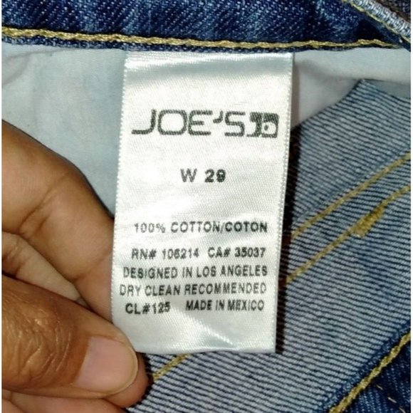 Joes Jeans Vintage Reserve 1971 Destroyed Medium Wash Denim Jean Shorts Women 29 - Picture 3 of 4
